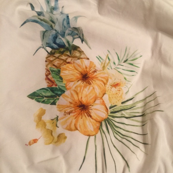 Toddler Tropical Crop Top (NWT) - Picture 2 of 3